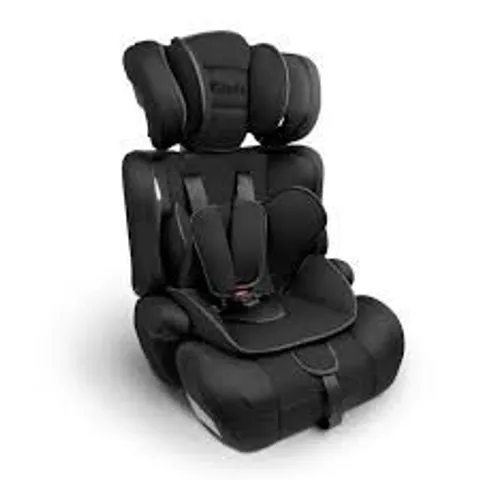 BOXED KIDOOLA CHILDREN'S CAR SEAT - BLACK (1 BOX)