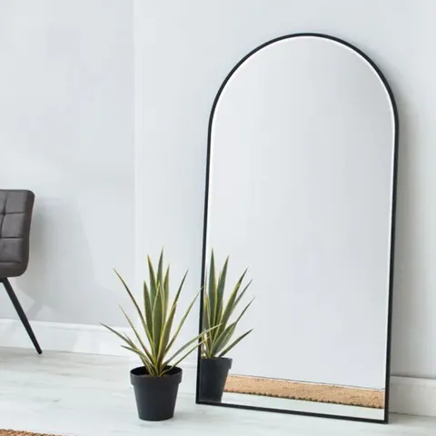 BOXED APARTMENT ARCHED LEANER MIRROR (1 BOX)