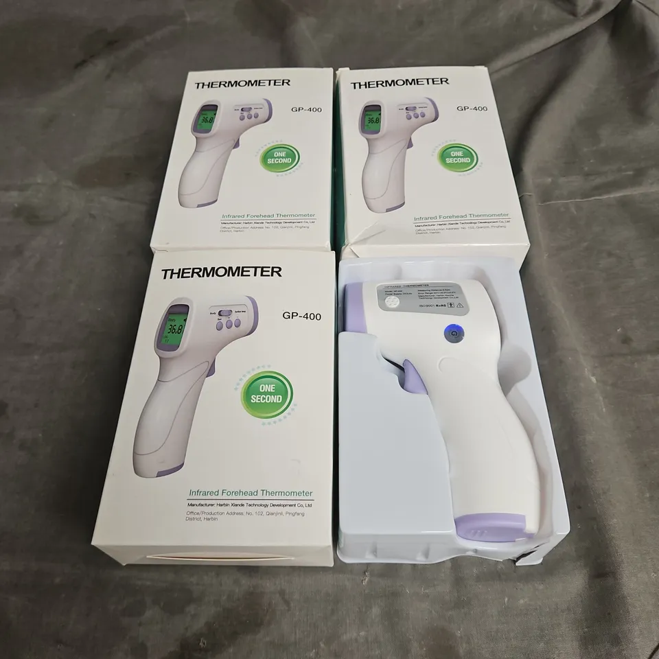LOT OF 3 INFRARED FOREHEAD THERMOMETERS GP-400