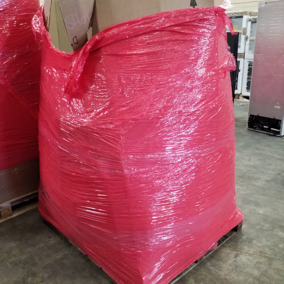 PALLET OF ASSORTED PRODUCTS INCLUDING AUTOMATIC LITTER BOX, TRUNKI KIDS SUITCASE, AIR FRYER, TANNING LIGHT