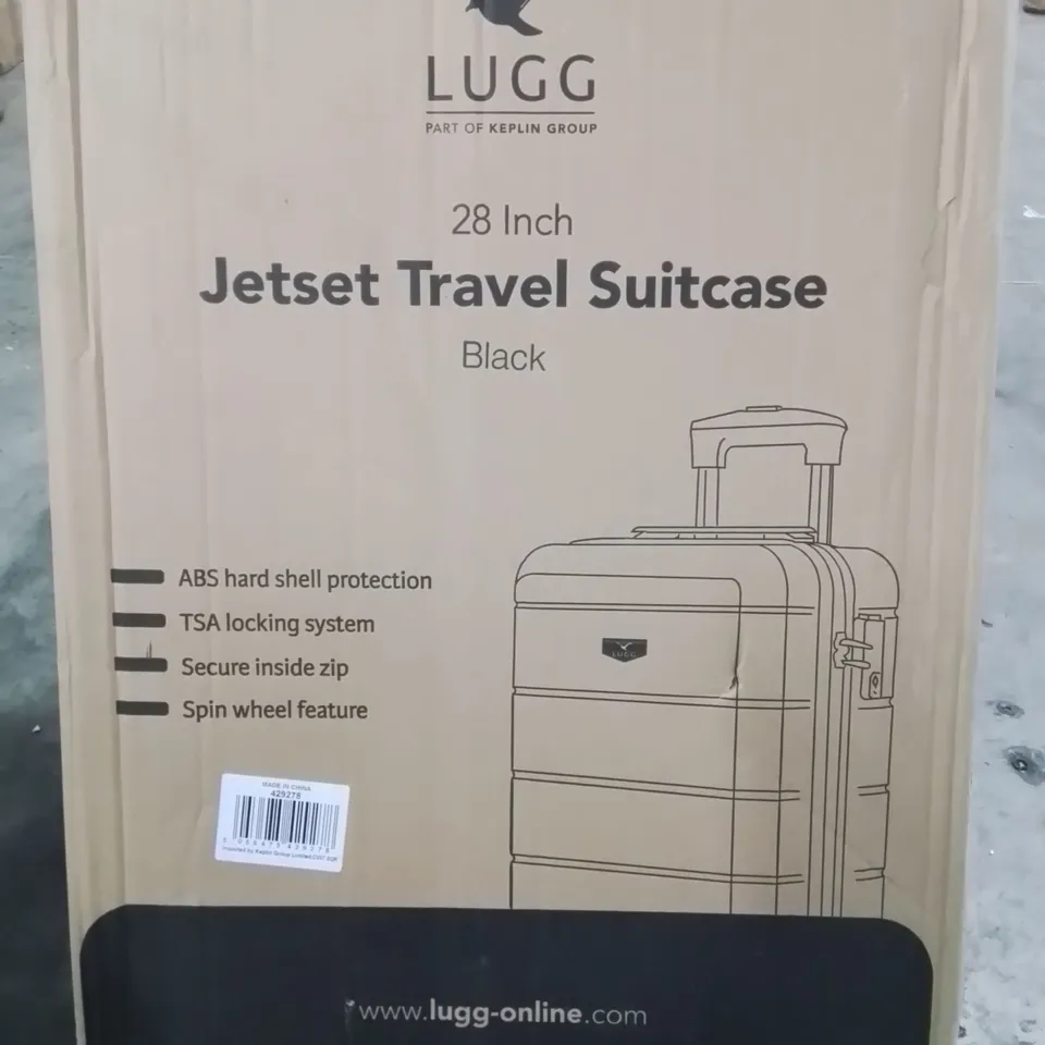 BOXED LUGG JETSET TRAVEL SUITCASE