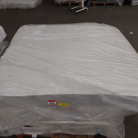 QUALITY BAGGED 6FT MEMORY FOAM OPEN COIL SUPERKING MATTRESS