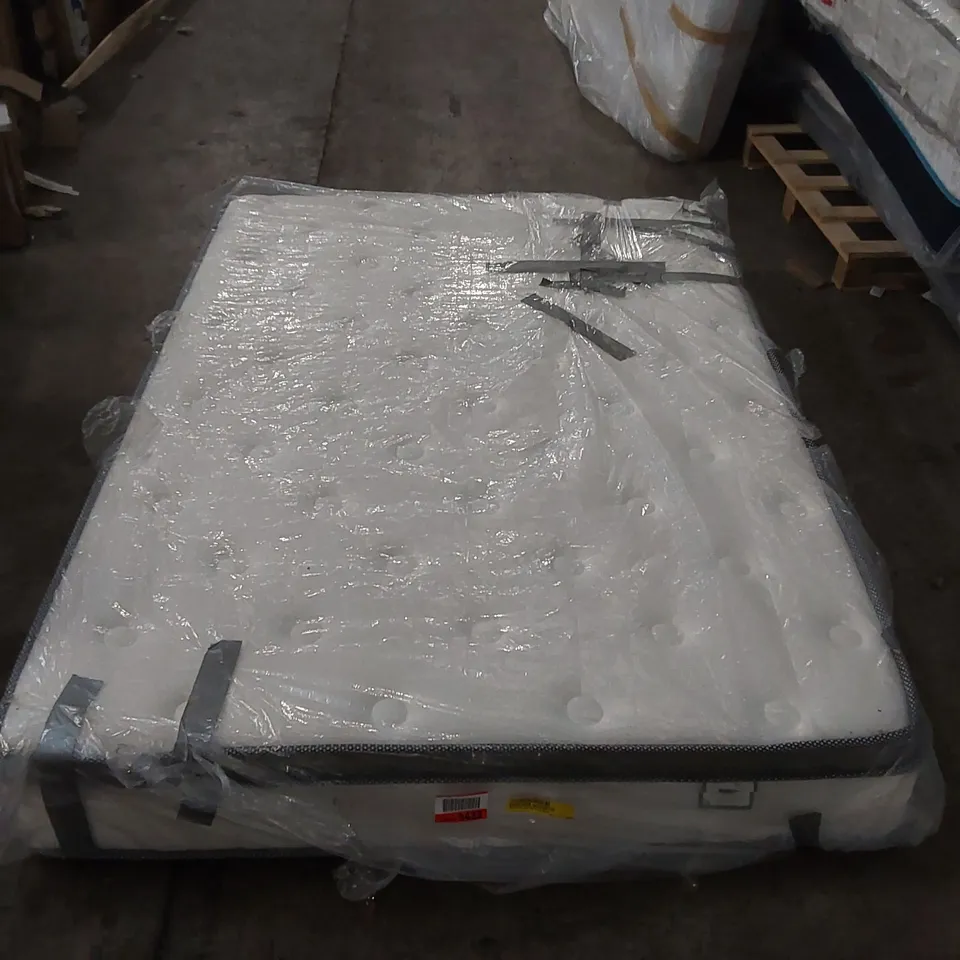 QUALITY BAGGED MURCIA PILLOW-TOP POCKET SPRUNG MATTRESS - 4'6 DOUBLE