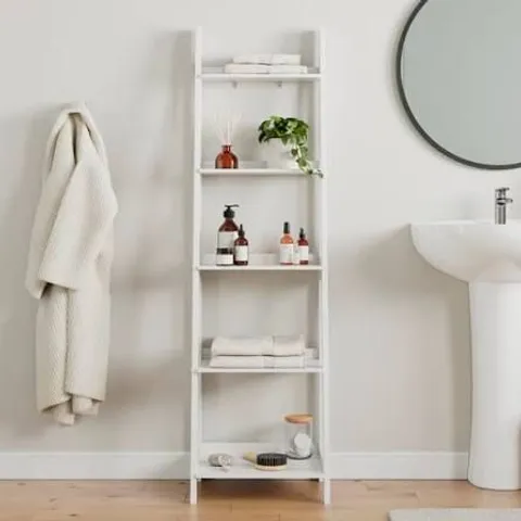 BOXED NAUTICAL LADDER SHELVES - WHITE (1 BOX)
