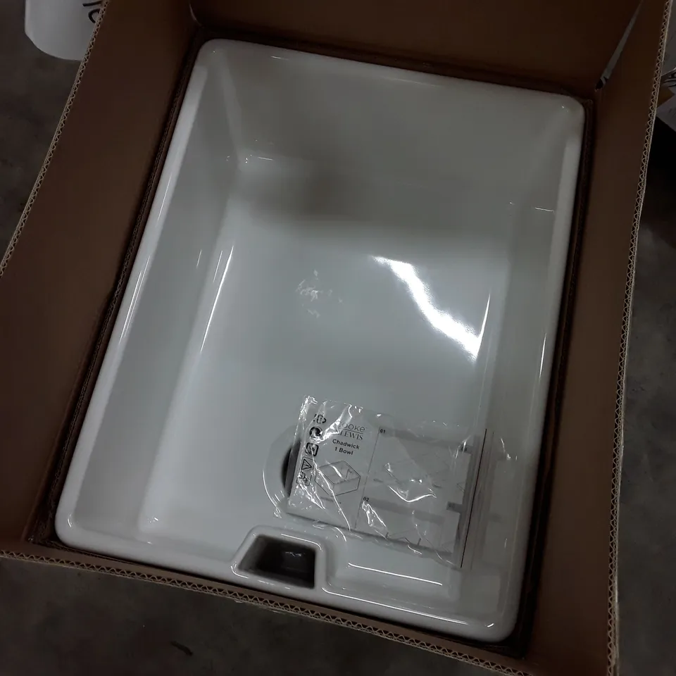 BOXED COOKE&LEWIS CHADWICK 1 BOWL BELFAST SINK