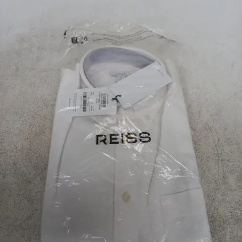 REISS WHITE OXFORD SHIRT – SIZE L