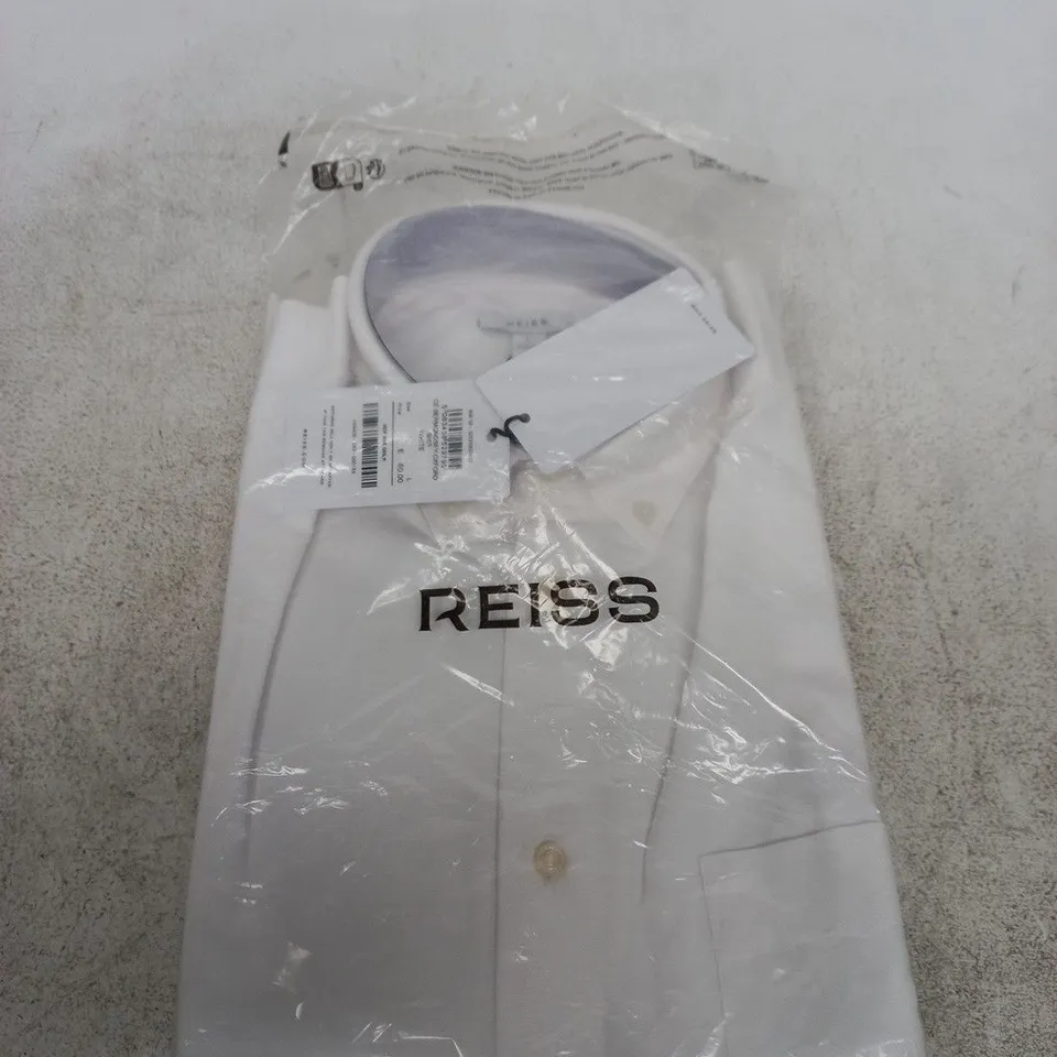 REISS WHITE OXFORD SHIRT – SIZE L