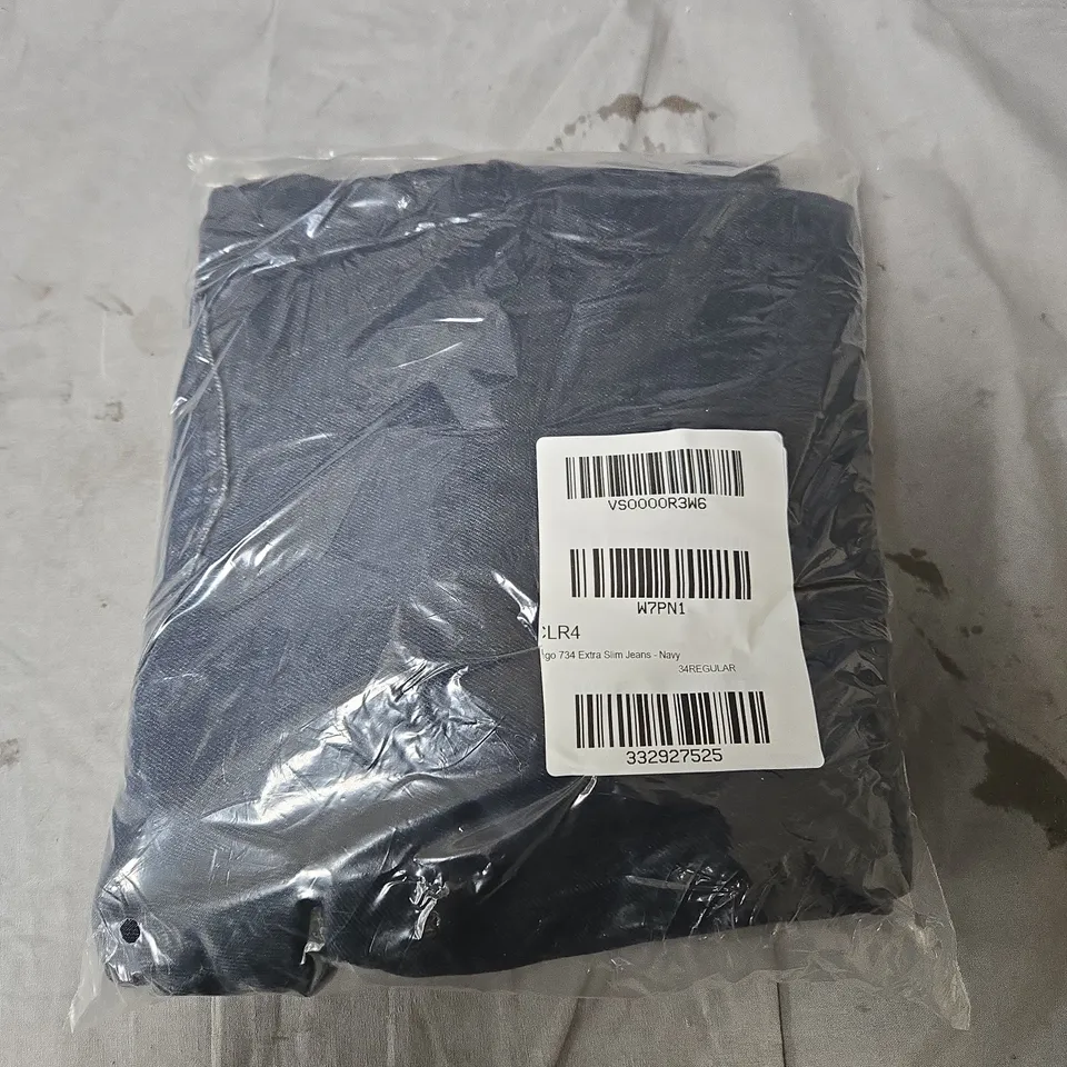 Hugo Boss 734 Extra Slim Jeans – Navy, UK 34 Regular