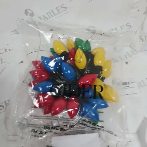 BOXED BATTERY OPERATED BULB SHAPED LIGHTS