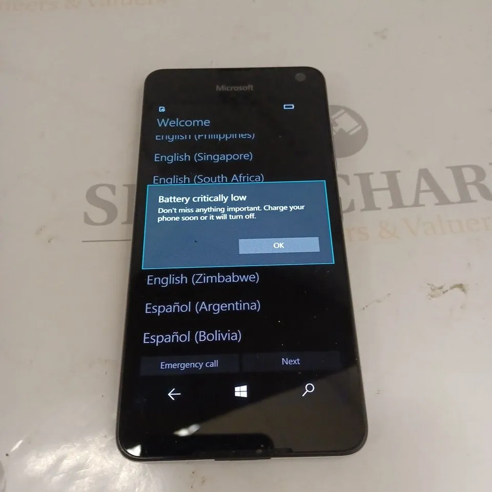 MICROSOFT MOBILE PHONE 