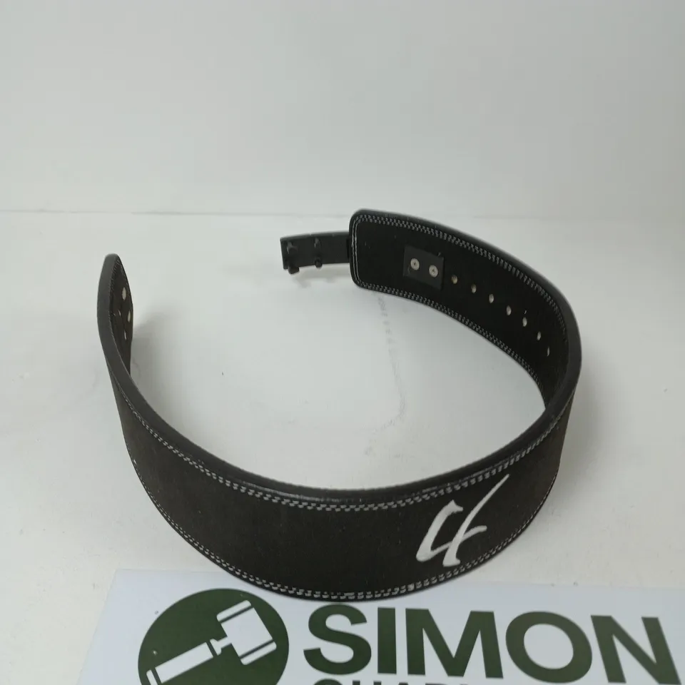 STRENGTH SHOP LEVER BELT IN BLACK