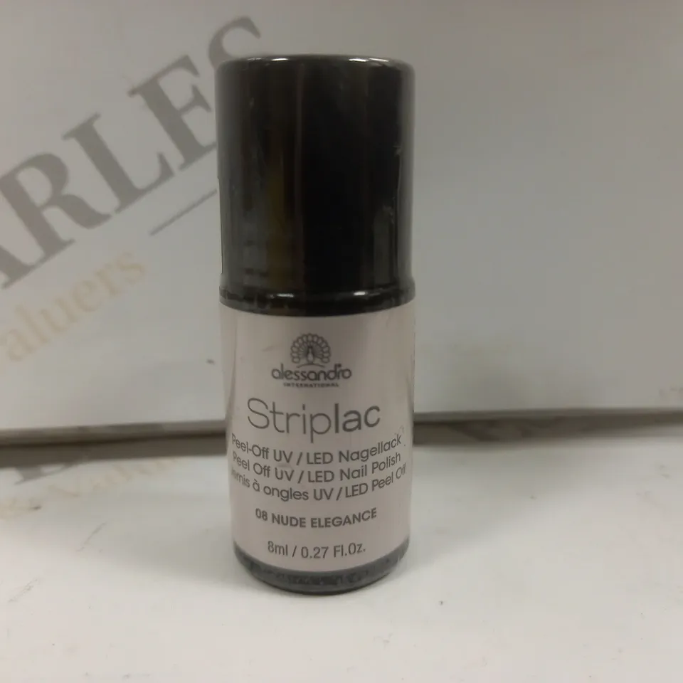 BOX OF 21 ALESSANDRO STRIPLAC PEEL-OFF UV LED NAIL POLISH #NUDE ELEGANCE