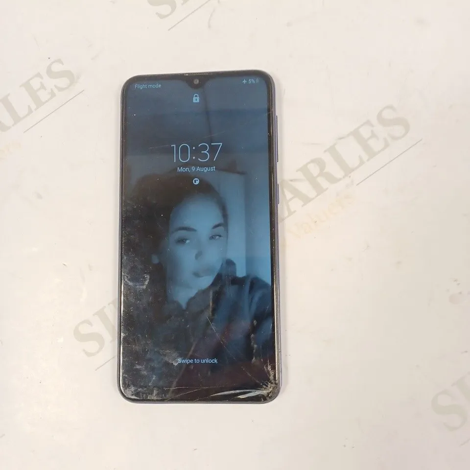 SAMSUNG GALAXY A10 MOBILE PHONE IN BLUE
