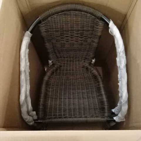 BOXED SET OF 2 MARIBELLE GARDEN BISTRO CHAIRS