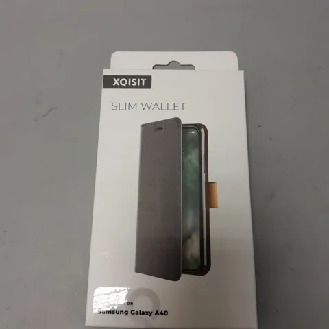 BOX OF APPROXIMATELY 60 BRAND NEW ASSORTED SAMSUNG GALAXY A40 SLIM WALLET CASES