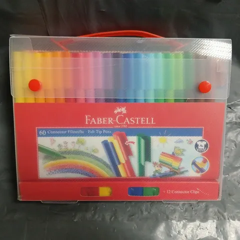 FABER-CASTELL 60 CONNECTOR FELT TIP PENS