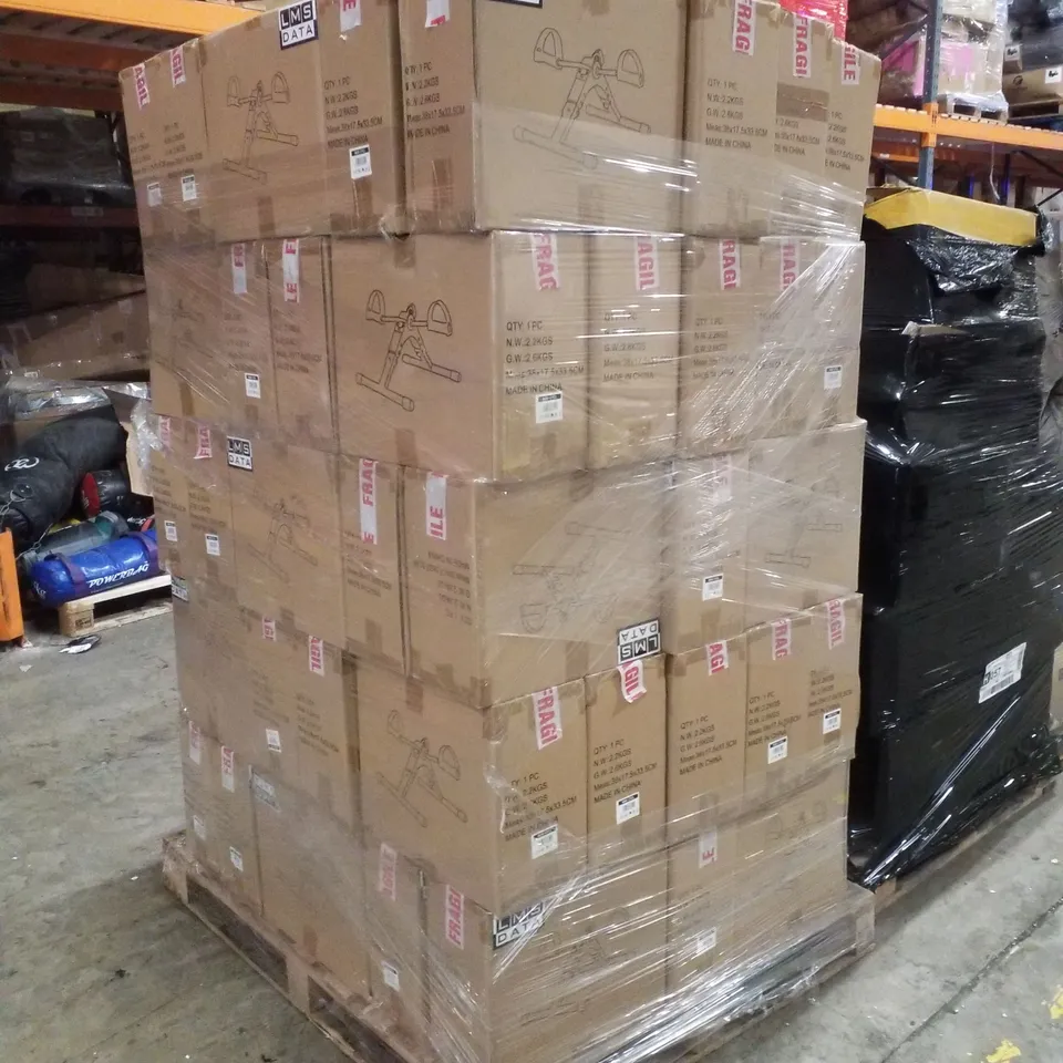 PALLET CONTAINING APPROXIMATELY 76 BOXED PEDAL EXERCISERS