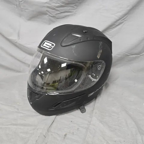 G-MAC PILOT EVO FULL-FACE HELMET IN MATTE BLACK, ECE R22-05 - SIZE LARGE