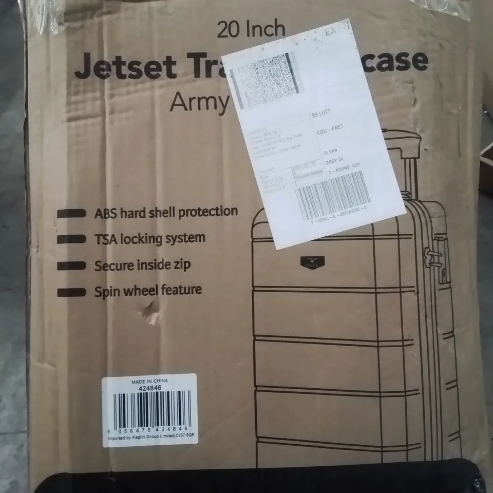 BOXED LUGG JETSET TRAVEL SUITCASE 