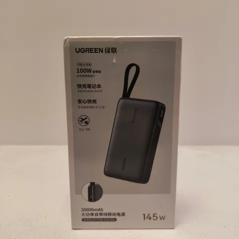 BOXED AND SEALED UGREEN 20000MAH POWERBANK