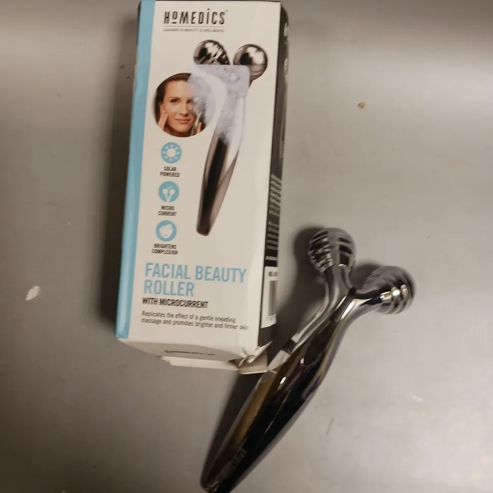 BOXED HOMEDICS FACIAL BEAUTY ROLLER 