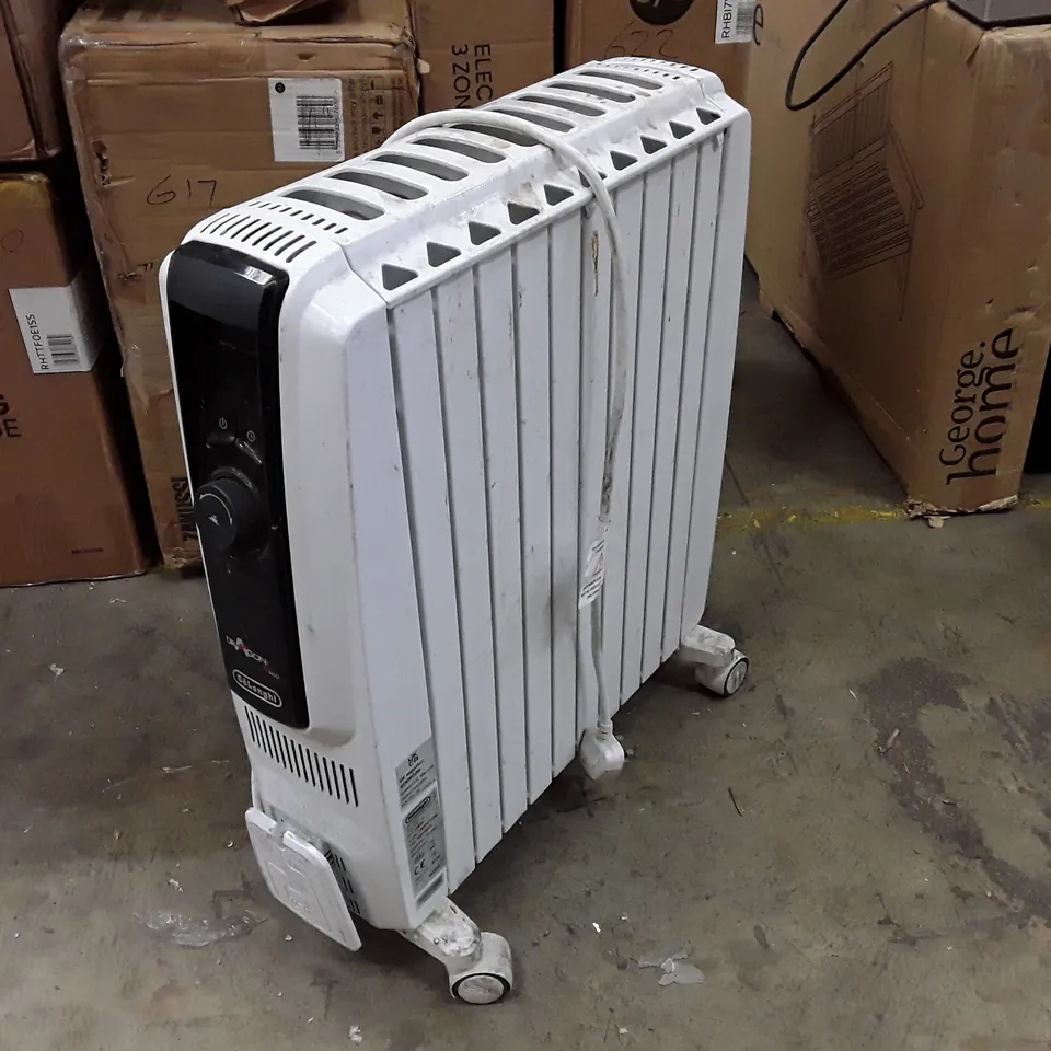 DELONGHI DRAGON 4 TRDX41025E PORTABLE OIL-FILLED RADIATOR - WHITE