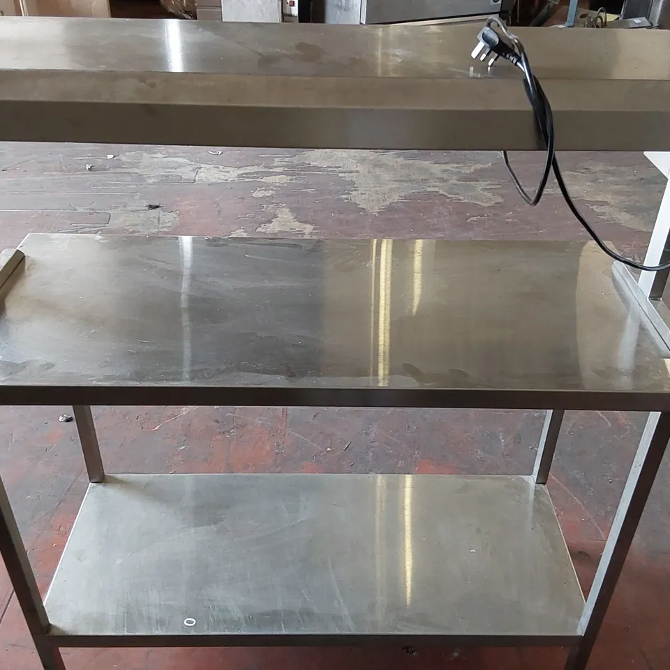 ICON ENGINEERING TWIN LEVEL ROUTE STAND HOT RACK