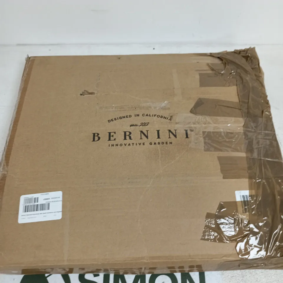 BERNINI PATTERNED HYDROHOSE WITH QUICK CONNECTORS BLUE