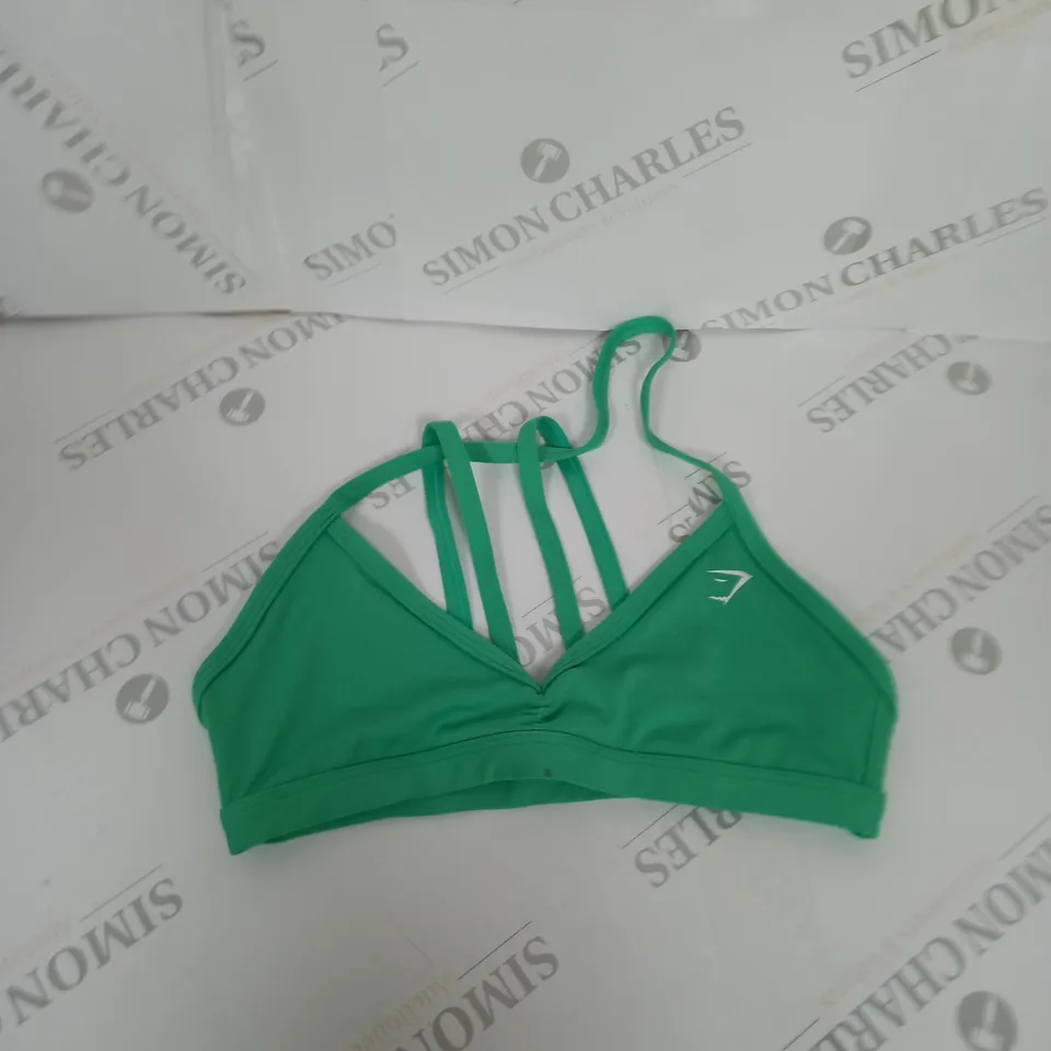 GYMSHARK MINIMAL SPORTS BRA SIZE S