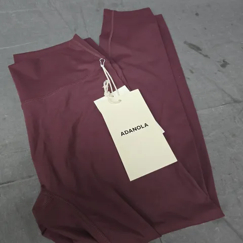 ADANOLA ULTIMATE LEGGINGS – BURGUNDY – UK 14-16 (XL)