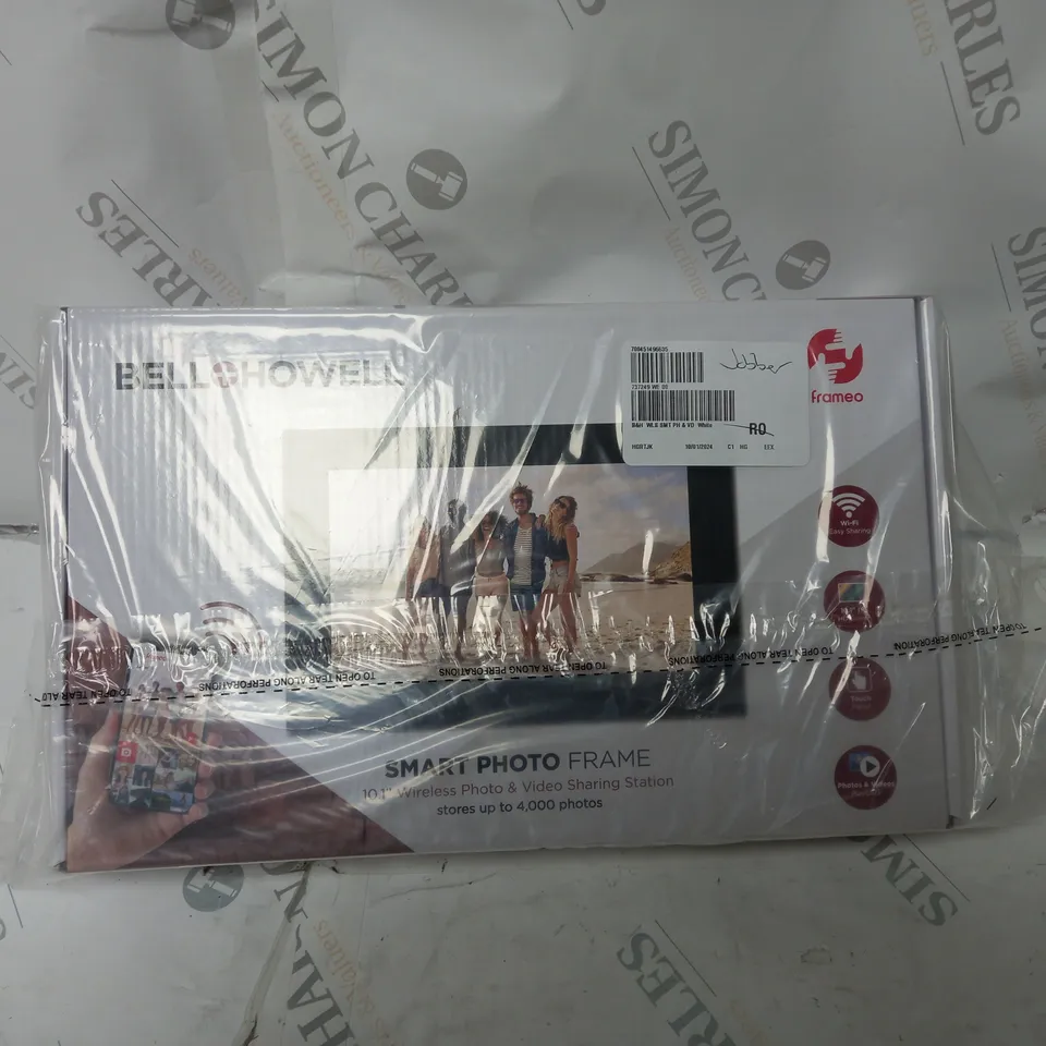 BOXED BELL & HOWELL SMART PHOTO FRAME 10.1" BHDPF101