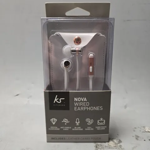 SEALED KS KITSOUND NOVA WIRED EARPHONES