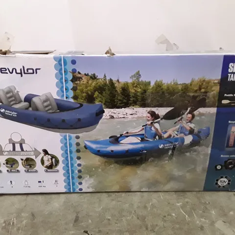 BOXED SEVYLOR TAHAA 2 PERSON INFLATABLE KAYAK KIT