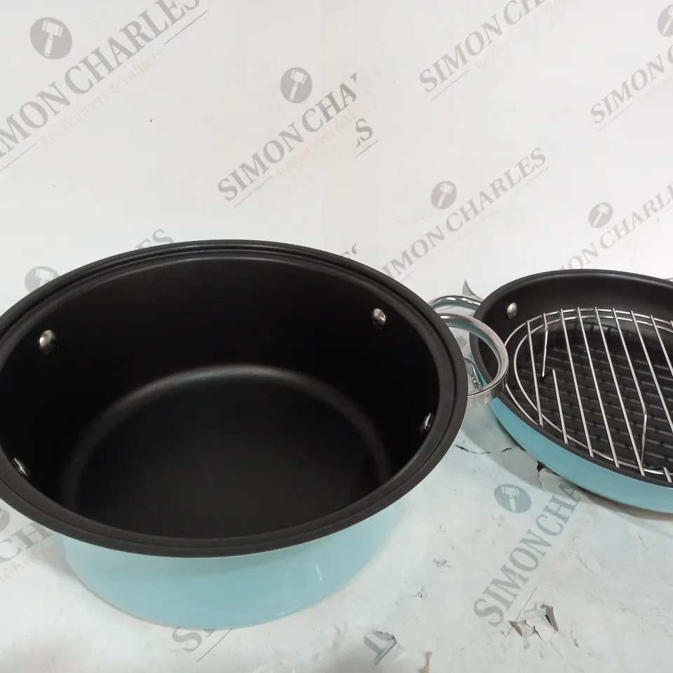 COOK'S ESSENTIALS 3.8L MULTIFUNCTIONAL 24CM PAN SET