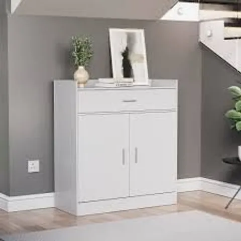 BOXED VIDA DESIGNS DALBY SHOE CABINET - WHITE