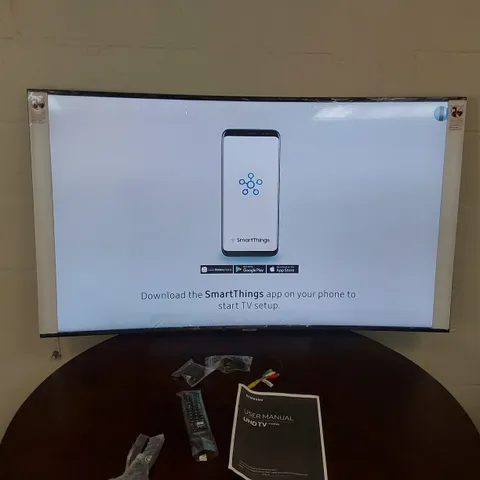 SAMSUNG UE55NU7300 55" SMART 4K ULTRA HD HDR CURVED LED TV
