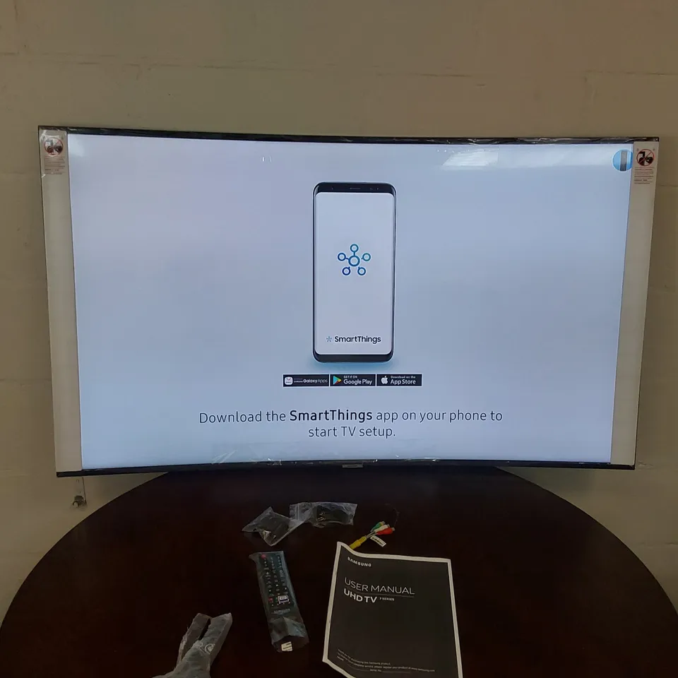 SAMSUNG UE55NU7300 55" SMART 4K ULTRA HD HDR CURVED LED TV