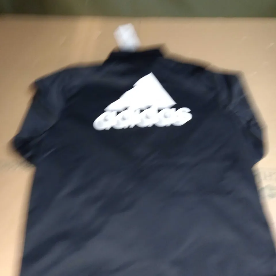 ADIDAS LOGO ZIPPED JACKET SIZE