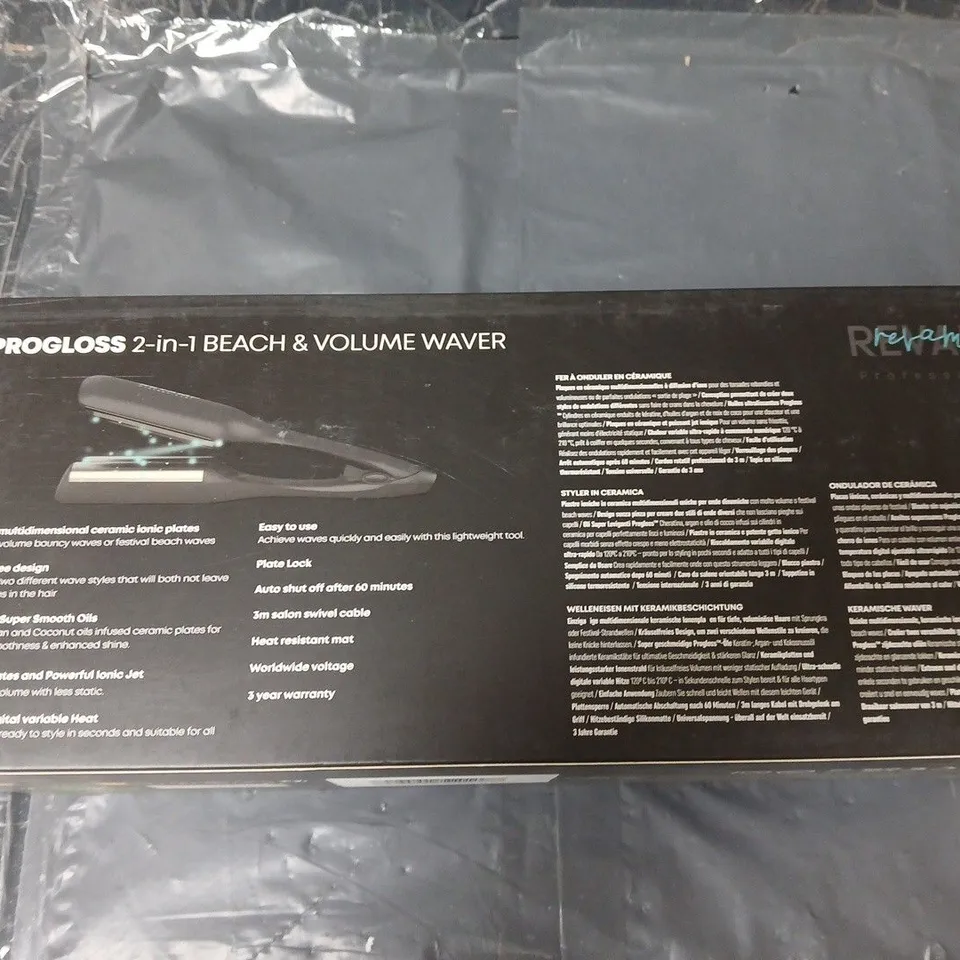 Revamp ProGloss 2-in-1 Beach & Volume Waver – WV-3000-EU