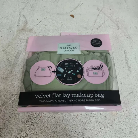 THE FLAT LAY CO. VELVET FLAT LAY MAKEUP BAG