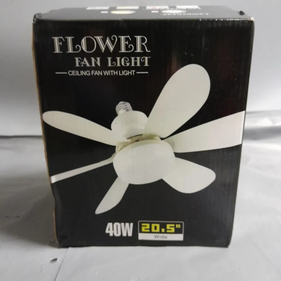 FLOWER FAN LIGHT CEILING FAN WITH LIGHT