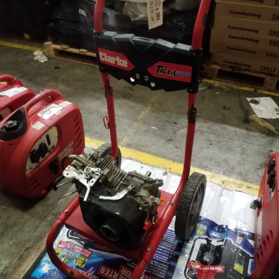 CLARKE TIGER 3000B PETROL PRESSURE WASHER