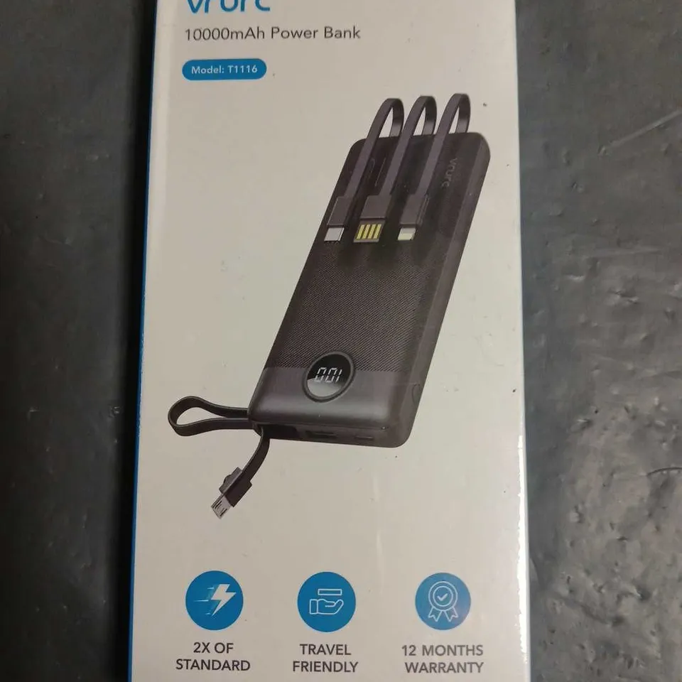 SEALED VRURC 10000MAH POWER BANK