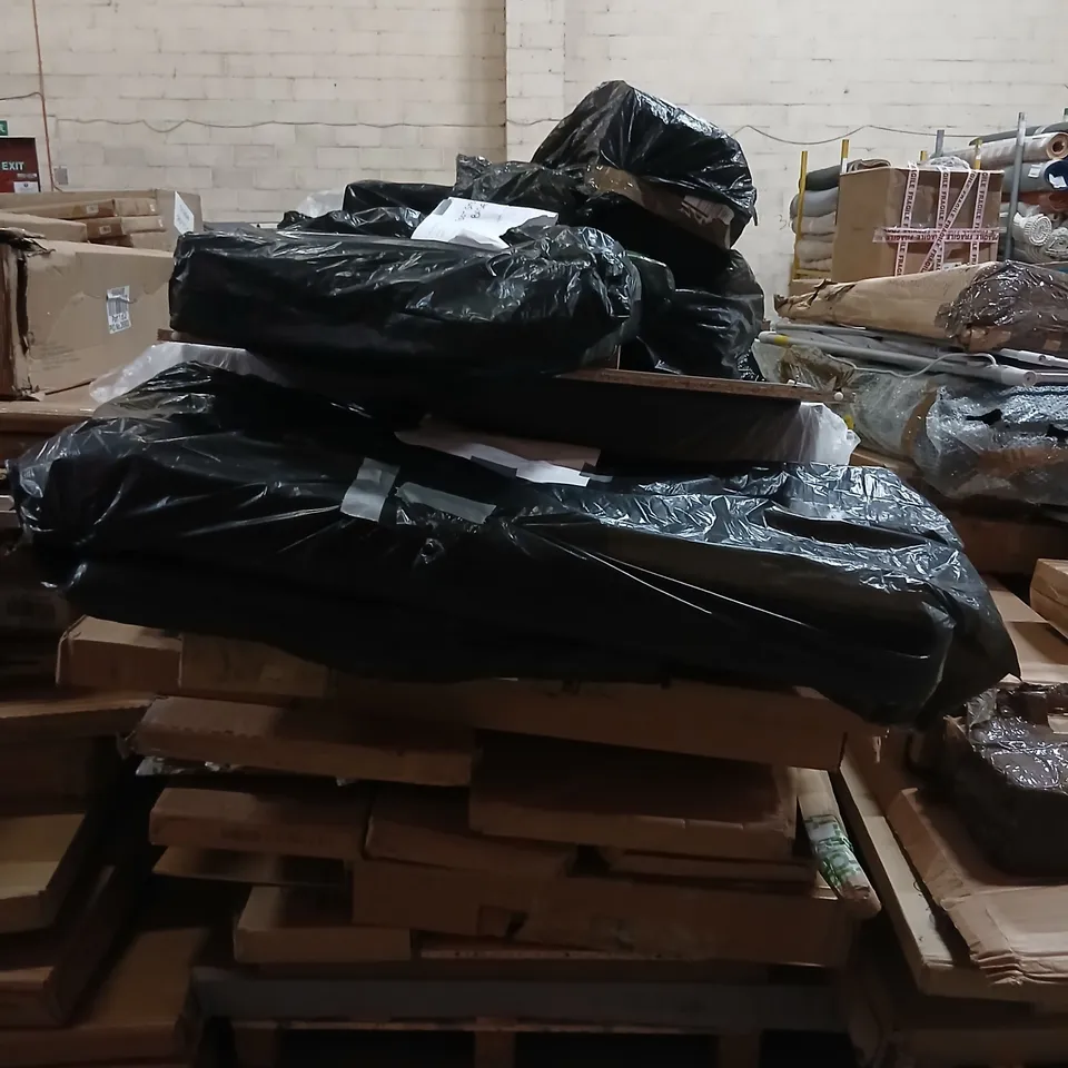PALLET OF ASSORTED UNPROCESSED RAW RETURN FURNITURE