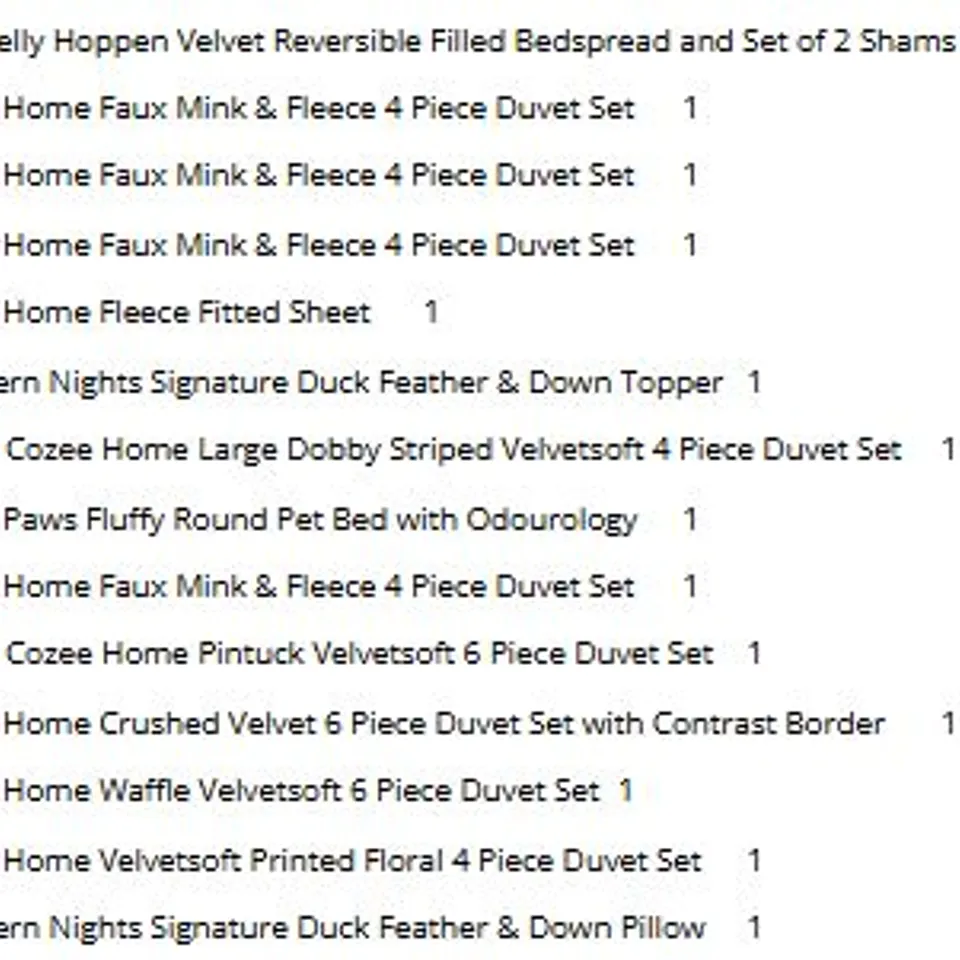 PALLET OF APPROXIMATELY 14 ASSORTED HOMEWARE PRODUCTS TO INCLUDE;