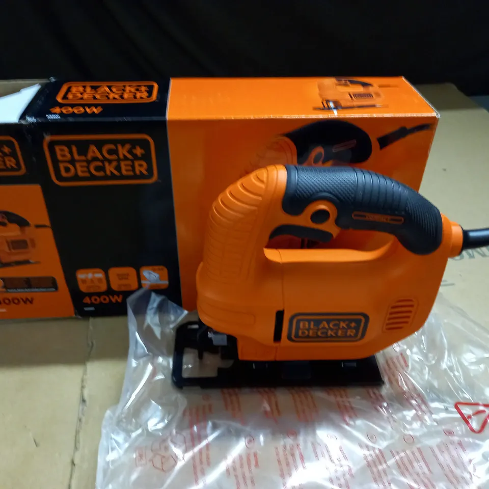 BOXED BLACK + DECKER KSS01 400W WIRED JIGSAW