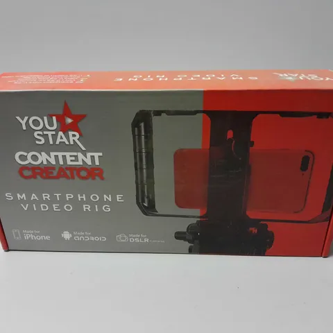 APPROXIMATELY 22 BOXED YOU STAR CONTENT CREATOR SMARTPHONE VIDEO RIG