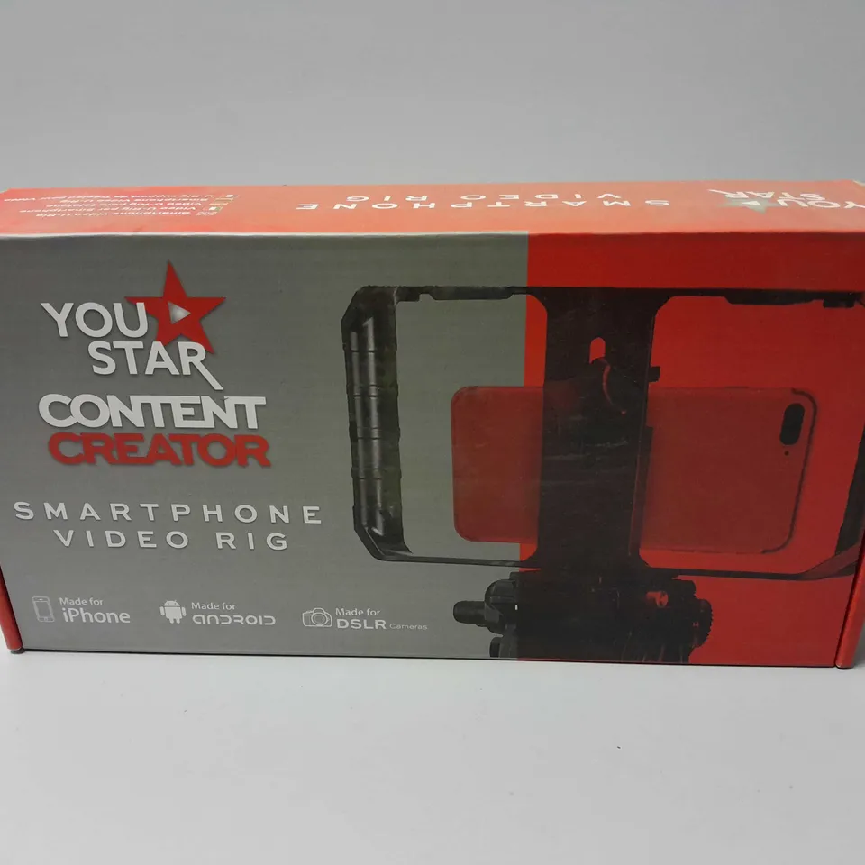 APPROXIMATELY 22 BOXED YOU STAR CONTENT CREATOR SMARTPHONE VIDEO RIG