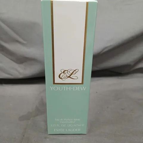 BOXED AND SEALED ESTEE LAUDER YOUTH-DEW EAU DE PARFUM 67ML