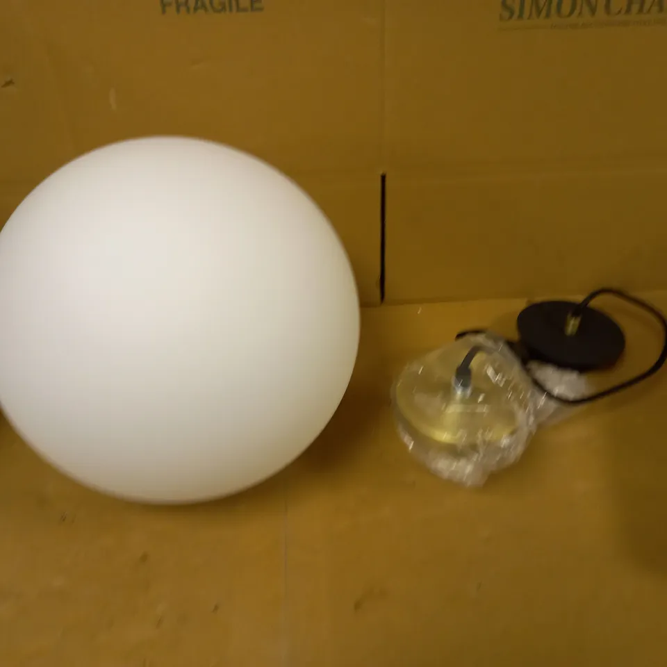 MATINEE GLOBE CEILING LAMP